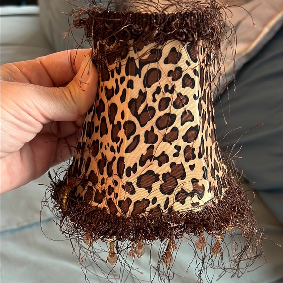 Leopard Print Decorative Lamp Shade Nightlight from Kirkland’s - Picture 2 of 3